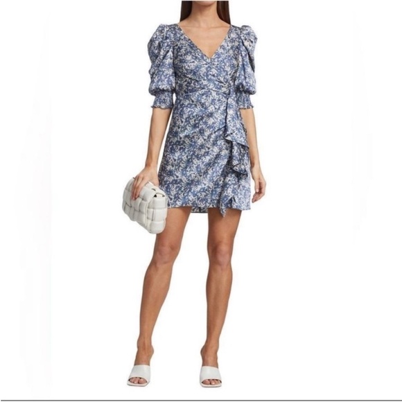 Cinq a Sept NWT floral Lucinda dress - Picture 3 of 11